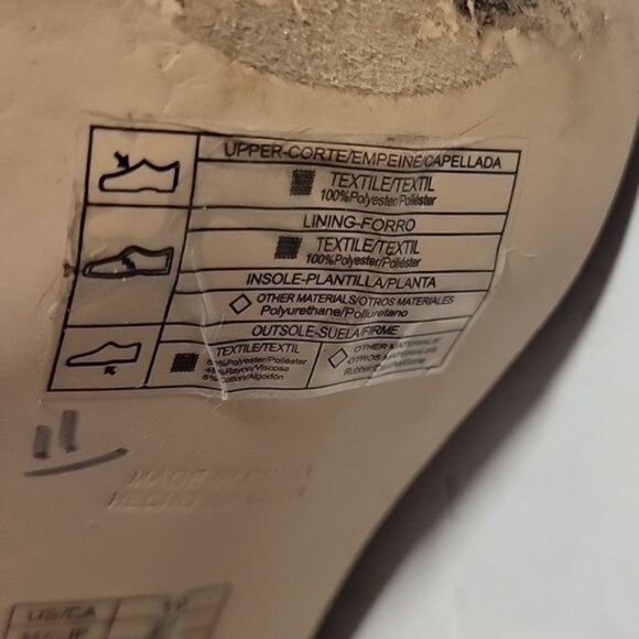 FOREVER 21 Gray Faux Suede Pointed Toe High Heel Ankle Boots 10 bohemian chic - Picture 4 of 7